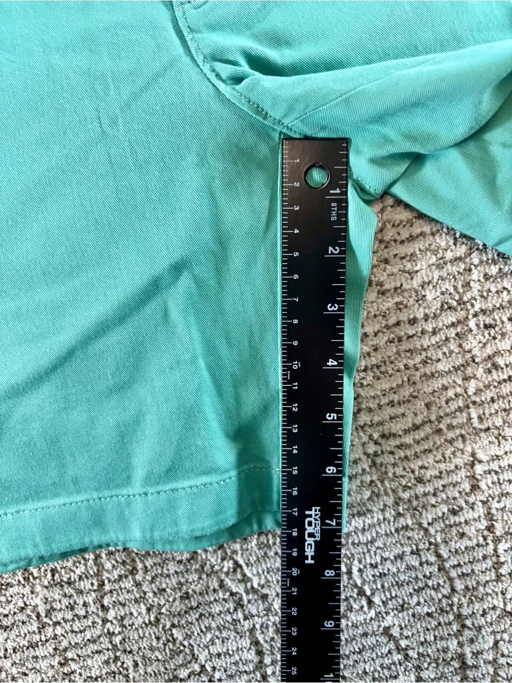 NWT J. Crew Men’s‎ Size 34 Teal Green 7” Inseam Chino Shorts